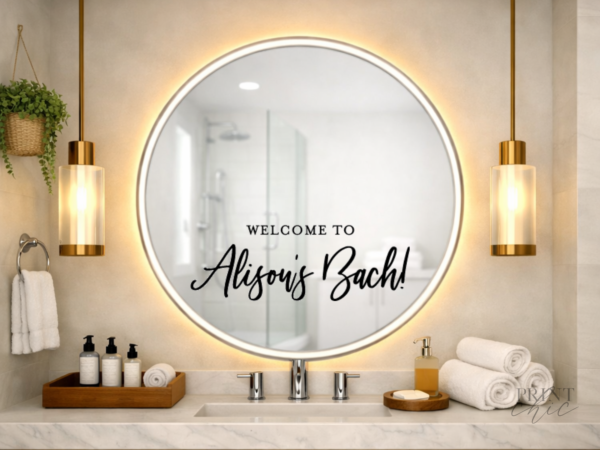 Custom Bachelorette Party Decal